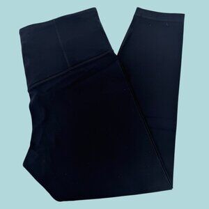 Athleta Elation Ultra High Rise 7/8 Legging Navy L Powervita Yoga Neutral